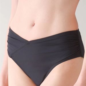 NWT White House Black Market High Waist Wrap Bikini Bottoms